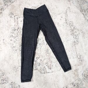 Aerie black cross waist 7/8 leggings